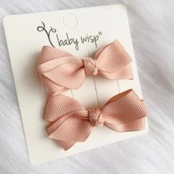 Aiyanna Pinch Clips - Peach