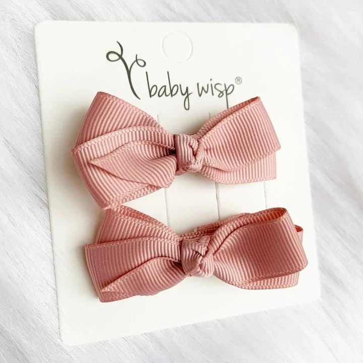 Aiyanna Pinch Clips - Rose Taupe 1 Aiyanna Pinch Clips - Rose Taupe