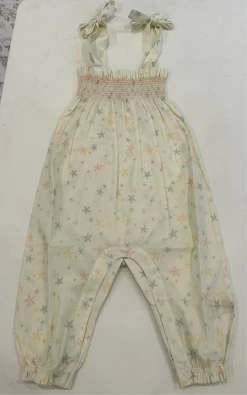 Audrey Smocked Romper - Star Fish