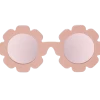 Babiators Peachy Keen Polarized Flower Sunglasses With Mirrored Lens