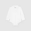 Mayoral Baby Polo Bodysuit - White