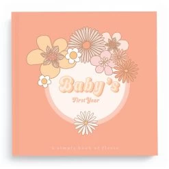 Baby's First Year Memory Book - Flower Child