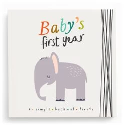 Baby's First Year Memory Book - Little Animal Lover