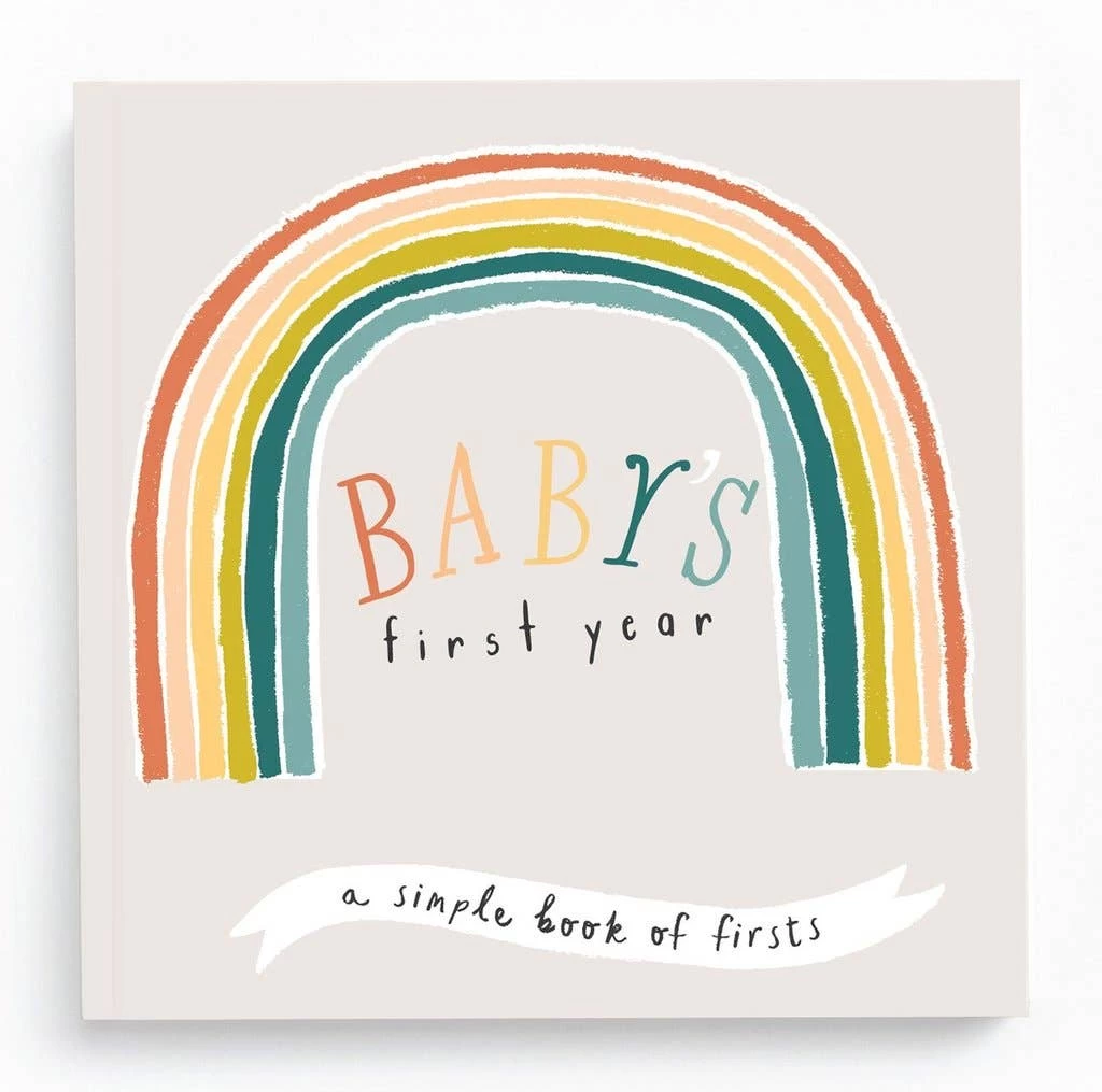 Baby's First Year Memory Book - Little Rainbow 1 Baby's First Year Memory Book - Little Rainbow