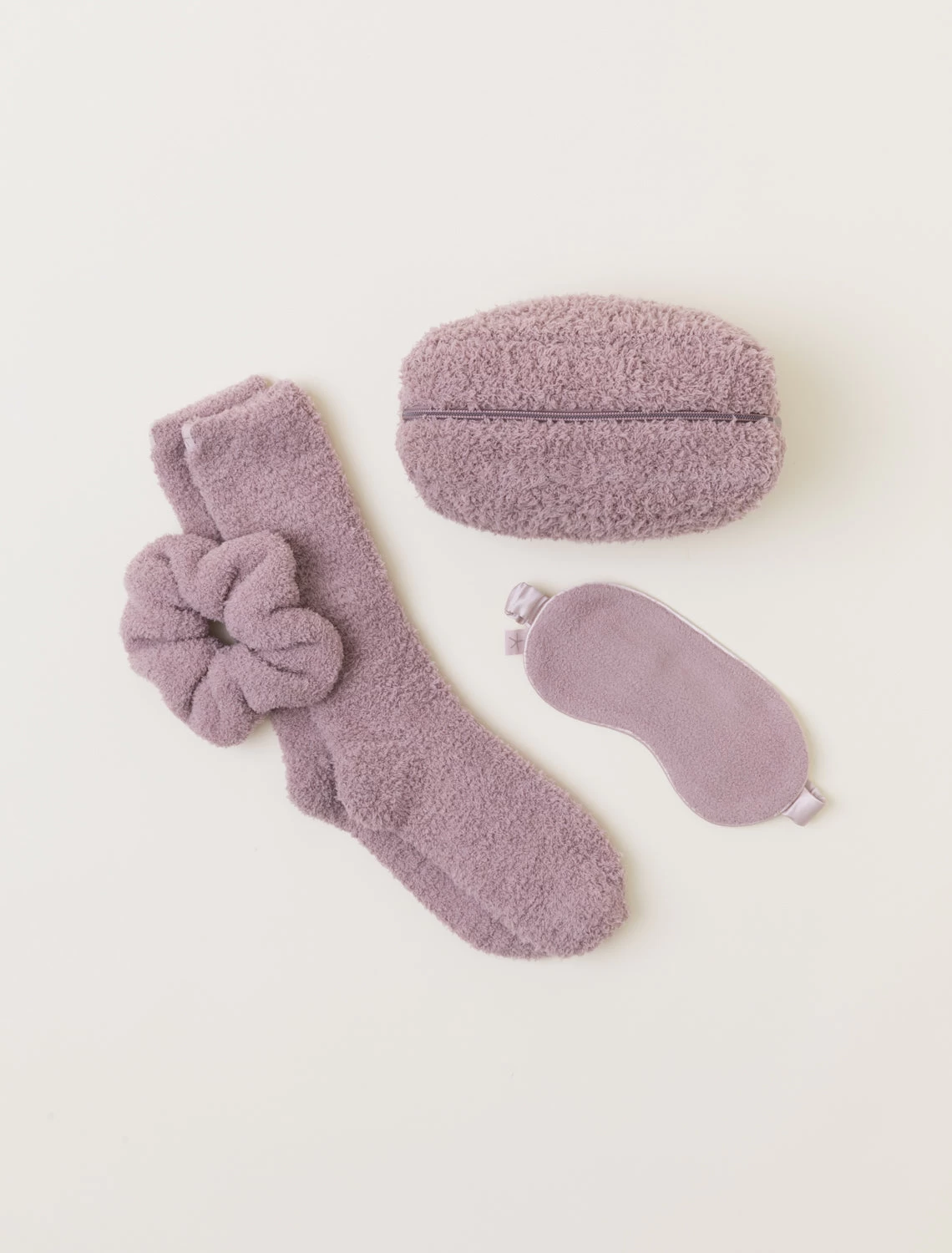 Barefoot Dreams CozyChic Mama Eye Mask, Scrunchie And Sock Set 1 Barefoot Dreams CozyChic Mama Eye Mask, Scrunchie And Sock Set