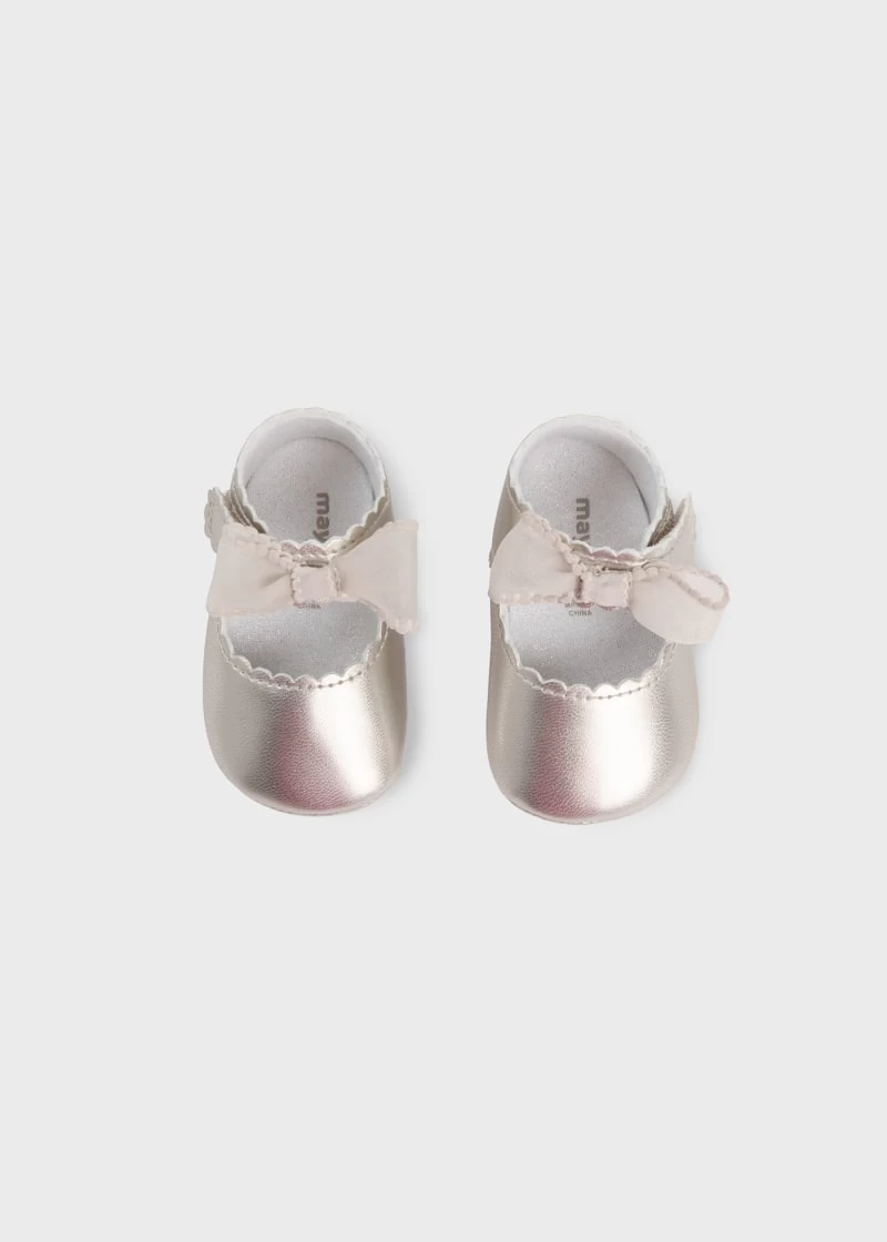 Mayoral Bow Mary Jane Baby Shoes (9-11mo) 2 Mayoral Bow Mary Jane Baby Shoes (9-11mo) – Bild 2