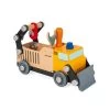 Janod Brico Kids | Construction Truck | 2 Toys In 1: Build & Play
