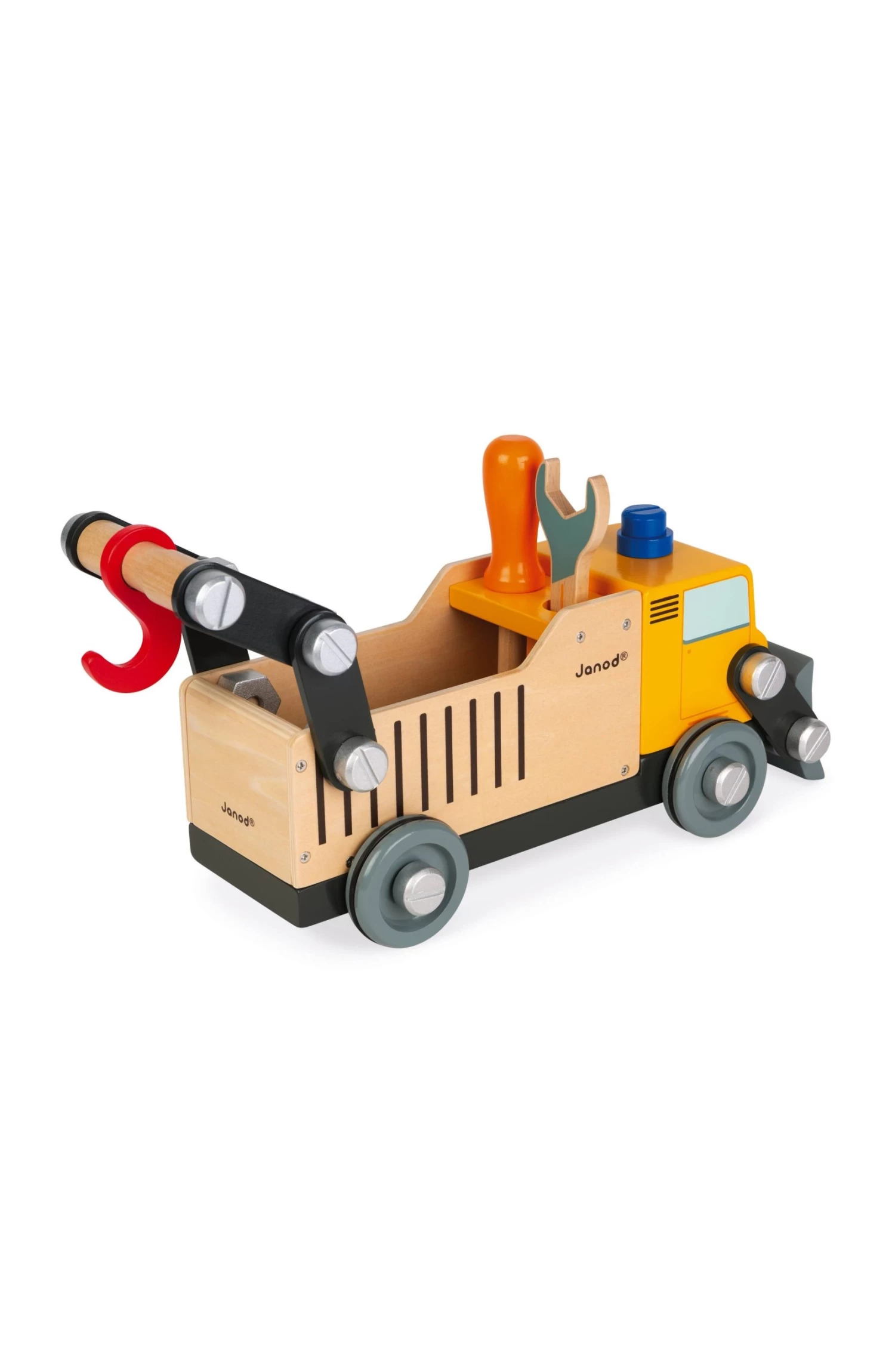 Janod Brico Kids | Construction Truck | 2 Toys In 1: Build & Play 3 Janod Brico Kids | Construction Truck | 2 Toys In 1: Build & Play – Bild 3