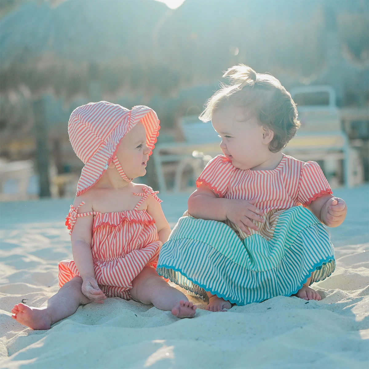 Cabana Ric Rac Sunhat - Faded Red 2 Cabana Ric Rac Sunhat - Faded Red – Bild 2