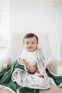 Copper Pearl Three-Layer Stretchy Quilt