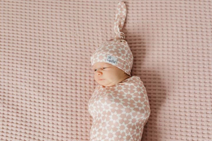 Copper Pearl Top Knot Hat 2 Copper Pearl Top Knot Hat – Bild 2