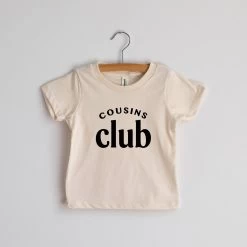 Cousins Club Organic Baby & Kids Matching Tee