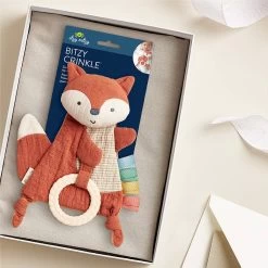 Crinkle Fox Sensory Toy With Teether 21 Crinkle Fox Sensory Toy With Teether -Baby Grundausstattungs Geschäft crinkle fox sensory toy with teether 9