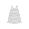 Crochet Tank Mini Dress || Blue Stripe (6-7Y)