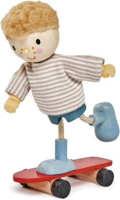 Tender Leaf Toys Edward And His Skateboard Doll