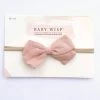 EmmaFabric Baby Bow Infant Headband - Dusty Pink