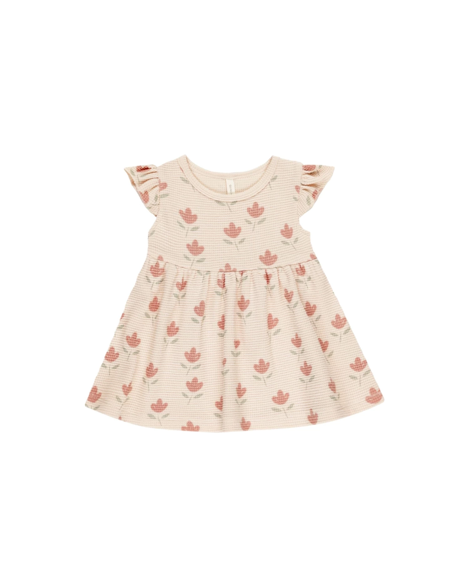 Flutter Sleeve Dress || Tulips (6-12Mo, 4-5Y) 1 Flutter Sleeve Dress || Tulips (6-12Mo, 4-5Y)