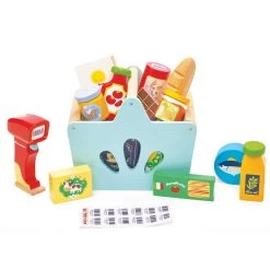 Le Toy Van Grocery Set & Scanner - Wooden Toys