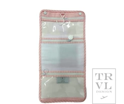 Hanging Bag Mini Roll-up - Gingham Taffy