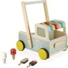 Janod Ice Cream Cart Push-Along Trolley