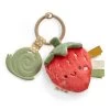 Itzy Pal Plush + Teether - Strawberry