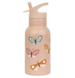 Kids Stainless Steel Drink / Water Bottle - Butterflies