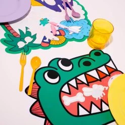Kids Water Coloring Placemat - Dino! -Baby Grundausstattungs Geschäft kids water coloring placemat dino 3