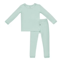 Kyte BABY Toddler Long Sleeve Pajama Set In Sage (4T)