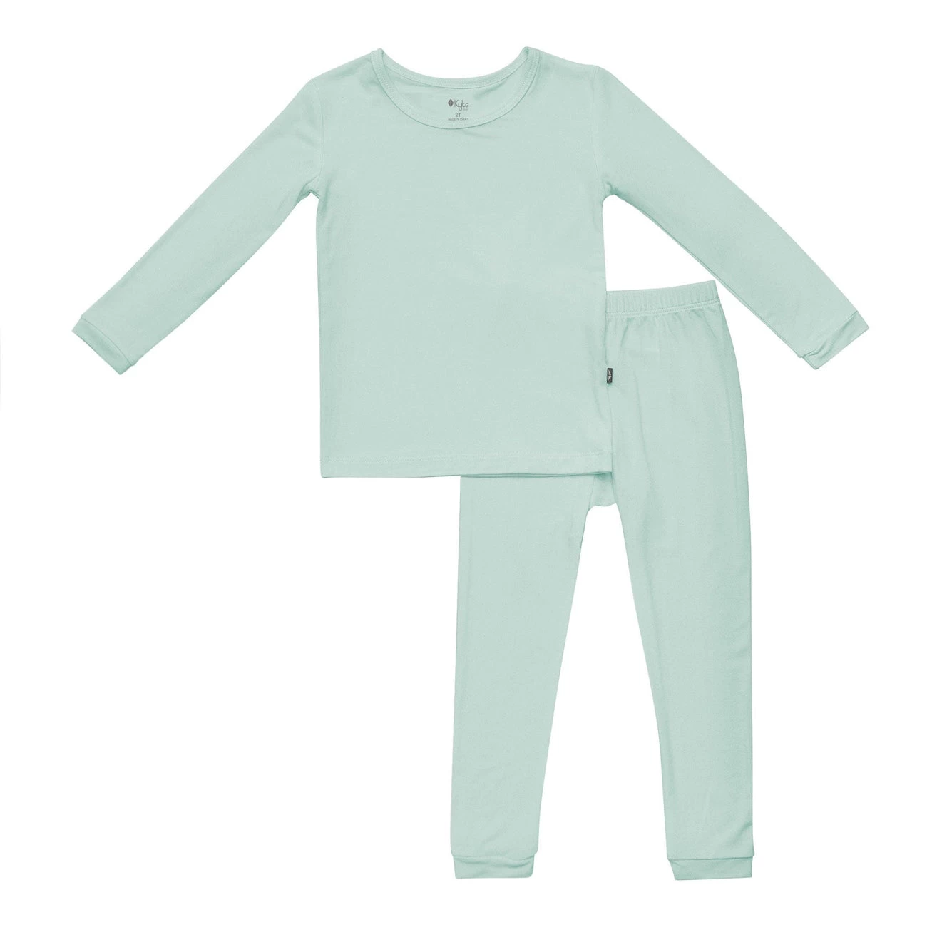 Kyte BABY Toddler Long Sleeve Pajama Set In Sage (4T) 1 Kyte BABY Toddler Long Sleeve Pajama Set In Sage (4T)