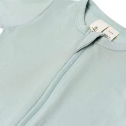 Kyte BABY Zippered Footie In Sage -Baby Grundausstattungs Geschäft kyte baby zippered footie in sage 3