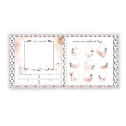 Luxury Memory Book - Wildflower Meadow -Baby Grundausstattungs Geschäft luxury memory book wildflower meadow 4