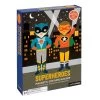 Petit Collage Magnetic Dress Up Play Set: Superheroes