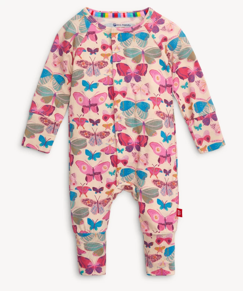 Magnetic Me All A-Flutter Modal Convertible Coverall (6-9 Mo.) 1 Magnetic Me All A-Flutter Modal Convertible Coverall (6-9 Mo.)