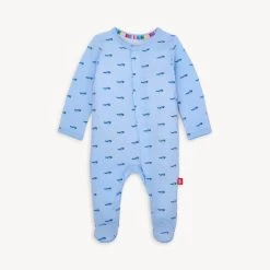 Magnetic Me Baby Got Track Modal Magnetic Footie (Preemie)