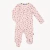 Magnetic Me Bouquet De Fleurs Organic Cotton Footie (Preemie)