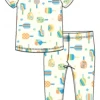 Magnetic Me Perfect Pickle Paddles Modal Pajama Short Sleeve Set