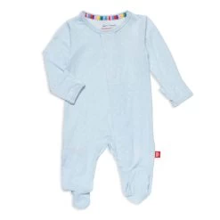 Magnetic Me Pin Dot Blue Modal Footie (Preemie)