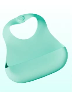 Magnetic Silicone Bib - Kiwi Bliss