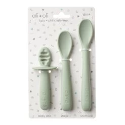Multi-Stage Spoon Set For Baby - Pine