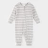 Multistriped Lunar Rock Modal Rib Sleeper