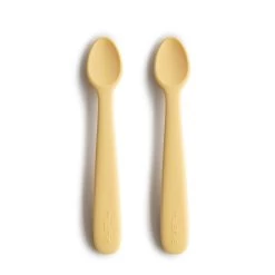 Mushie Silicone Feeding Spoons (2-Pack) -Baby Grundausstattungs Geschäft mushie silicone feeding spoons 2 pack 3