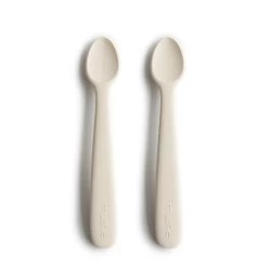 Mushie Silicone Feeding Spoons (2-Pack) -Baby Grundausstattungs Geschäft mushie silicone feeding spoons 2 pack 4