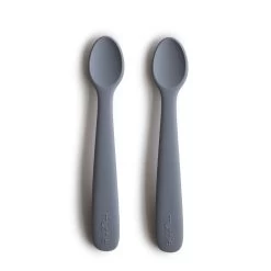 Mushie Silicone Feeding Spoons (2-Pack) -Baby Grundausstattungs Geschäft mushie silicone feeding spoons 2 pack 7