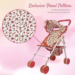 My First Folding Baby Doll Floral Stroller 6 My First Folding Baby Doll Floral Stroller -Baby Grundausstattungs Geschäft my first folding baby doll floral stroller 3