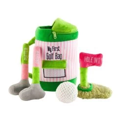 My First Golf Bag Plush Set - Pink