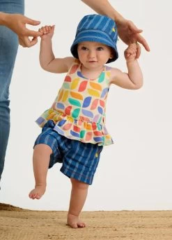 Mykanos - Denim Pinstripe Baby & Kids Shorts -Baby Grundausstattungs Geschäft mykanos denim pinstripe baby kids shorts 4