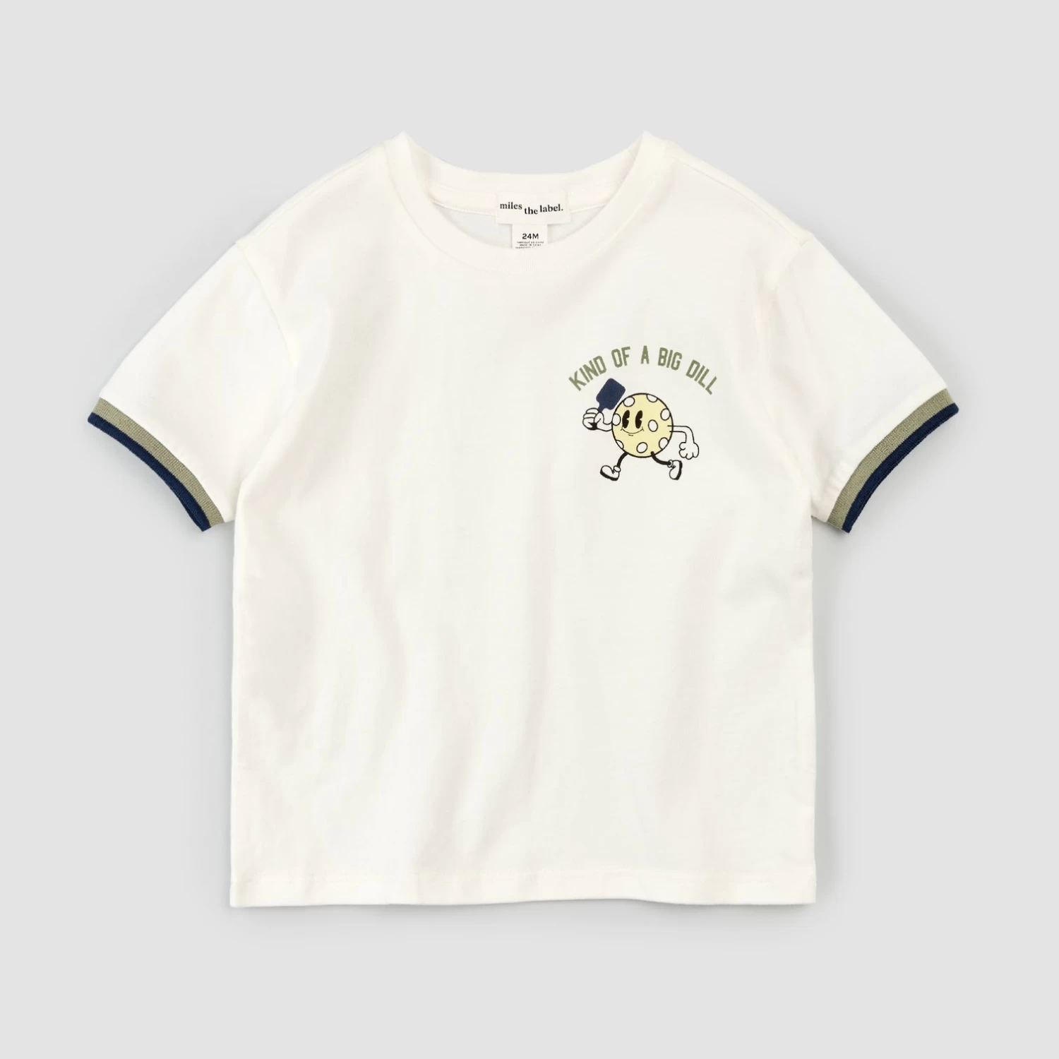 Pickleball Ringer T-Shirt 1 Pickleball Ringer T-Shirt