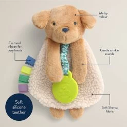 Puppy Itzy Friends Lovey Plush -Baby Grundausstattungs Geschäft puppy itzy friends lovey plush 4