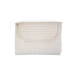 Quilted Stroller Bag + Changing Mat Bundle - Pimlico Stripe Sand -Baby Grundausstattungs Geschäft quilted stroller bag changing mat bundle pimlico stripe sand 4