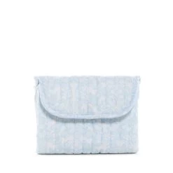 Quilted Stroller Bag + Changing Mat Bundle - Woodland Blue -Baby Grundausstattungs Geschäft quilted stroller bag changing mat bundle woodland blue 3